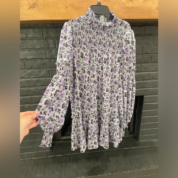 Cinq a Sept Floral Smock Dress - Picture 2 of 3